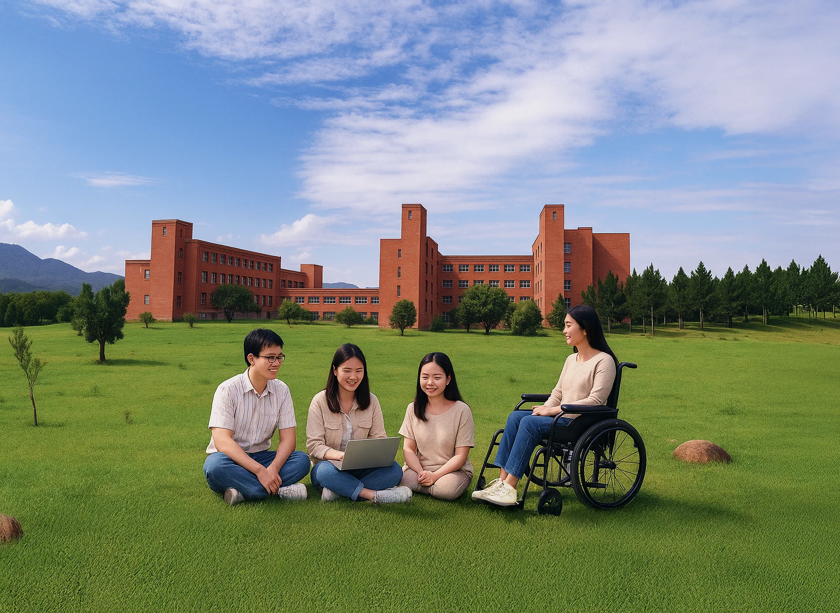 校園無障礙環境的主視覺圖片